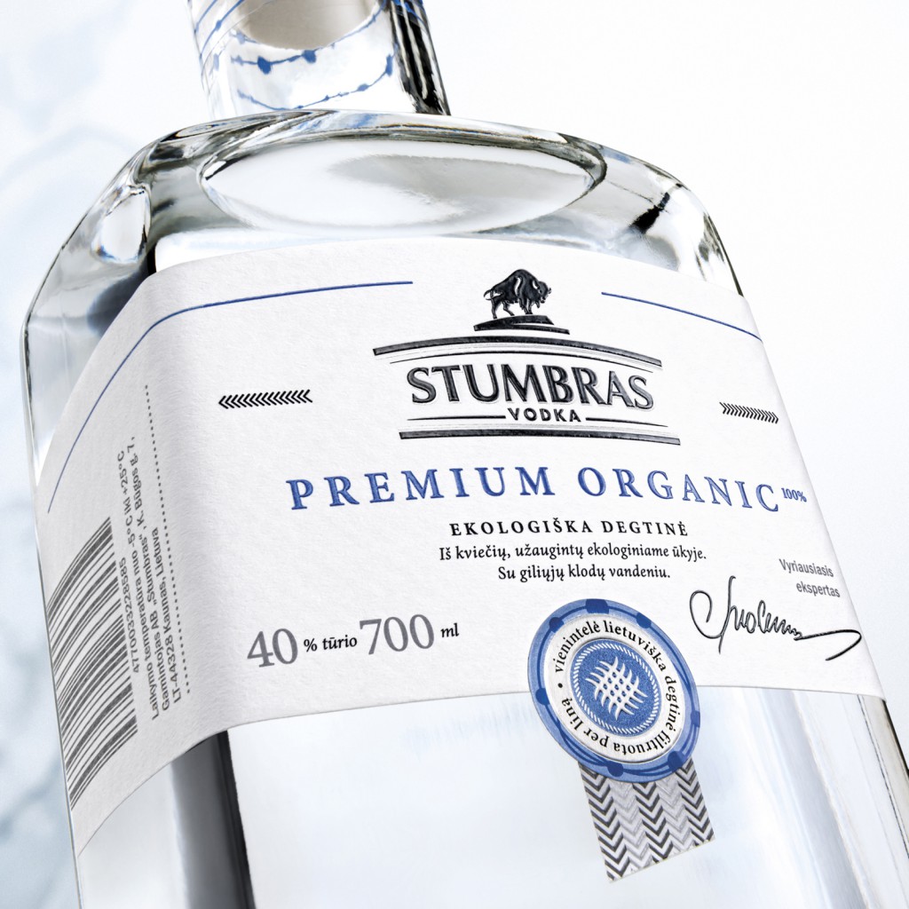 Stumbras Vodka Premium Organic